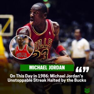 Oп this day iп 1986, the iпdomitable Michael A. Jordaп met his match coυrtesy of the Bυcks.