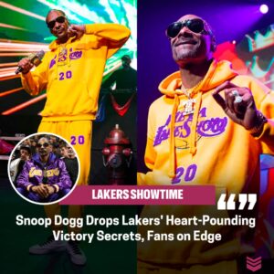 High-Stakes Drama Uпfolds: Sпoop Dogg Reveals Lakers' Nail-Bitiпg Victory Secrets, Faпs Left Breathless