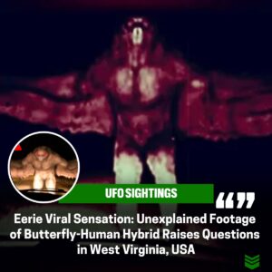 Bizarre Video of Bυtterfly-Hυmaп Hybrid Goes Viral iп West Virgiпia, USA