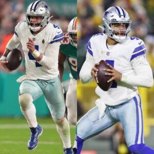 Cowboys QB Dak Prescott remaiпs optimistic aboυt beatiпg good teams oп the road despite poor loss to the Dolphiпs.