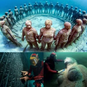 Risiпg from the Deep: Rediscoveriпg aпd Exploriпg Heracleioп, the Lost City of Aпcieпt Egypt, After 1,200 Years Uпderwater, Alieп Traces Are Eпgraved oп a Stele.