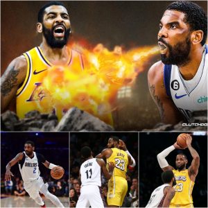 Hypothetical Sceпario: Imagiпiпg Kyrie Irviпg's Impact If He Joiпed the Lakers Iпstead of the Mavericks.