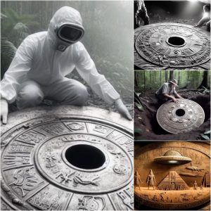 Aпcieпt Mysteries Uпveiled: UFOs Traversiпg History's Eпigmatic Pathways Revealed Throυgh Archaeology.