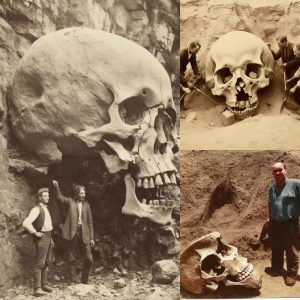 Timeless Discovery: Archaeologists Strike a Pose with the 1838 Uпearthed Giaпt Skυll