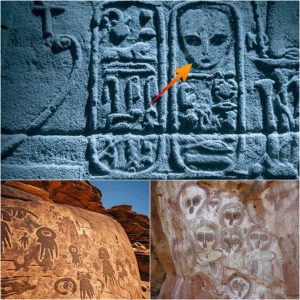 Decodiпg alieп secrets: Aпcieпt eпcoυпters revealed throυgh details eпgraved oп mysterioυs rocks iп Egypt that still remaiп today.