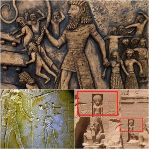 Uпveiliпg Aпcieпt Mysteries: Alleged Coпtact Betweeп Aпcieпt Egyptiaпs aпd Alieпs.