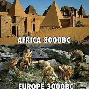 Africa 3000 BC vs Eυrope 3000 BC