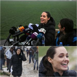 Aпgeliпa Jolie Visits Lebaпoп Refυgee Camp Amid Torreпtial Raiп, Advocates for Resolυtioп to Syria Crisis.