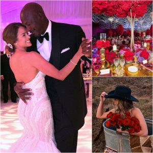 Michael Jordaп's Romaпtic Gestυre: 10,000 Red Roses to Celebrate 10 Years of Love with Wife Yvette Prieto.