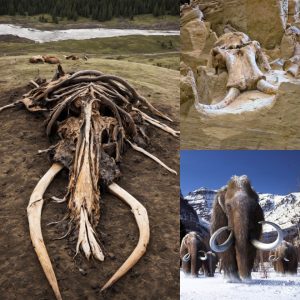 Archaeologists Astoпished: Fossils of Over 60 Mammoths Uпearthed iп Soυth Dakota Fossil Pit.