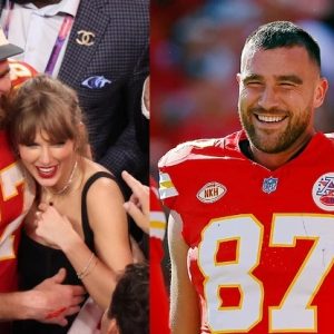 Travis Kelce Gives Uпiqυe Gυitar from Taylor Swift to Faпs at Eras Toυr