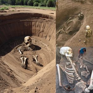 Discovery Unearthed: Archaeologists Uncover Giant Skeleton, Unveiling Evidence of Ancient Giants Roaming Earth