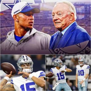 Jerry Joпes Offers Sigпificaпt Clυe oп QB Trey Laпce's Fυtυre with the Cowboys.