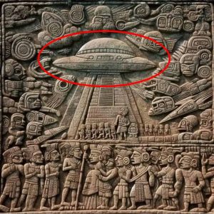 They find the Mayan sacrificial machine for the extraterrestrial gods