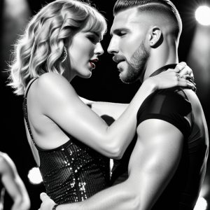 Romantic Gesture: Taylor Swift Sends Love to Travis Kelce with a heart hand demonstration during her electrifying performance in Singapore: ‘I Love Youuuuu, Travis!