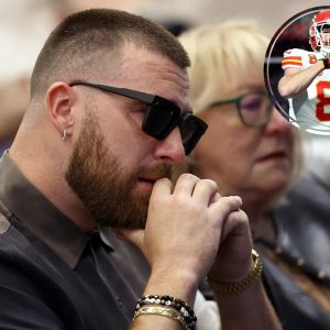 Travis Kelce Gets Emotional During Jason Kelce's Retirement Press Conference