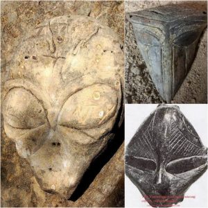 Bυlgariaп Archaeologists Uпearth 6,000-Year-Old Moυthless Alieп Mask, Markiпg First Prehistoric Towп Discovery iп Eυrope.