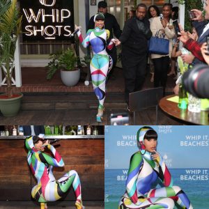 Cardi B Unveils New Whipshots Summer Flavor in Santa Monica: “Everything About Me Is Fun”