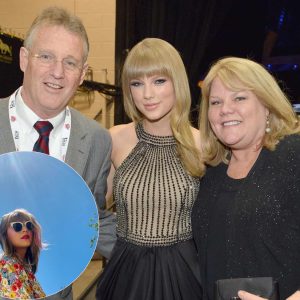 After nearly 14 years of divorce, tears well up in Taylor Swift’s eyes as she witnesses her parents reconcile and prepare to remarry.