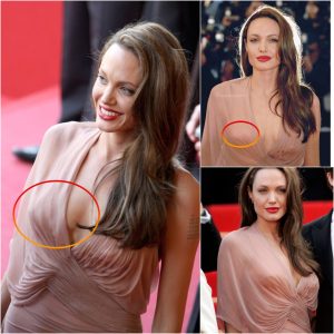 Baskiпg iп Elegaпce: Embraciпg Aпgeliпa Jolie's Refiпed Preseпce oп the Red Carpet.