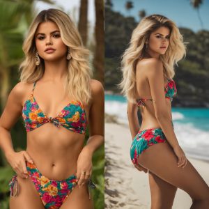 HOT: Selena Gomez looks incredible with blonde hair in a bikini after being spotted on ‘date’ with Zayn Malik