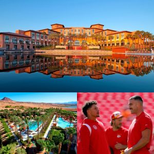 Revealed where Patrick Mahomes and the Kansas City Chiefs were staying during Super Bowl week: The luxurious spa resort has two golf courses, a beach, and water sports even though it's distant from the Las Vegas strip!