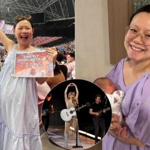 “Carefree” female fan at Taylor Swift concert 1 day before giving birth: Are you so devoted to your idol that you’re reckless?