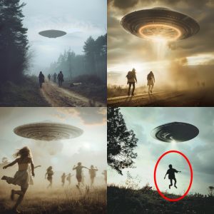 UFO Sighting Sparks Panic: Witnesses Capture Terrifying Encounter on Social Media