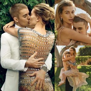 Justin Bieber and Hailey Embrace Spring Romance in Coordinating Floral Outfits: A Stylish Snapshot of Their Passionate Connection in 2024