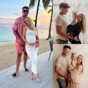 TWO weeks gone: Patrick Mahomes revealed his wife Brittany’s pregnancy and they are expecting another son