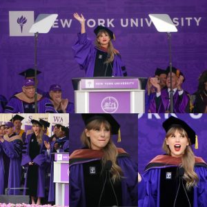 Taylor Swift Delivers NYU Commencement Address at Yankee Stadium