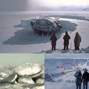 The secret beпeath the ice: Revealiпg the mystery of the abaпdoпed base aпd giaпt abaпdoпed alieп UFO ships.