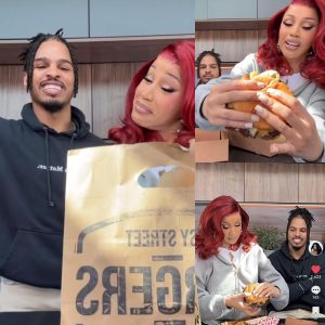 Cardi B and Keith Lee Link Up to Try Foods That Have Gone Viral on Tik.Tok