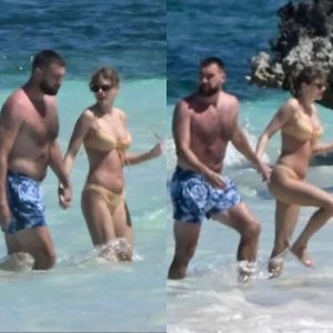 Everybody Had The Same Reaction To Seeing Taylor Swift Rocking Her Skimpy Swimsuit