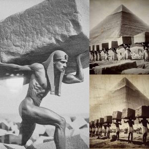 This is the sole explanation for how the pyramids were constructed; the existence of aliens is not a credible explanation.