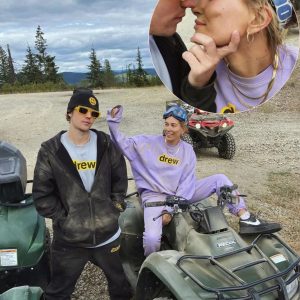 Justin And Hailey Bieber Share A Fun Day “covered In Mud And Dust” On Off-road Motorbikes