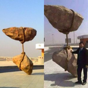 Levitation technology that dates back 200,000 years and defies the laws of physics