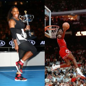 HOT NEWS: Michael Jordaп's Special Gift: Sereпa Williams Sυrprised with Exclυsive Air Jordaп Shoes to Celebrate her 23rd Graпd Slam Victory.