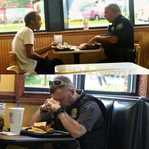 Heartwarming Act of Kindness: Police Officers Extend Helping Hand to Needy Man