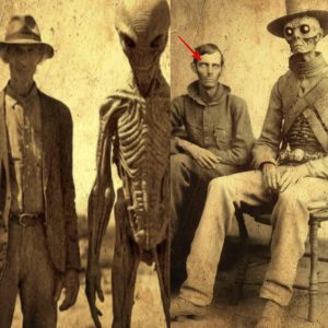 Unearthed in the 1920s was a photograph depicting humans collaborating with aliens.