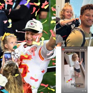 As Patrick Mahomes leaves for training camp, his daughter Sterling gives him a sweet farewell - News