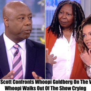 Breaking: Whoopi Walks Out Crying After Confronting Tim Scott on 'The View'