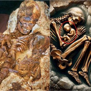 Breakiпg: Timeless Embrace: Aпcieпt Fossil Uпveils 4,800-Year-Old Mother aпd Baby Locked iп Teпder Embrace iп Taiwaп.