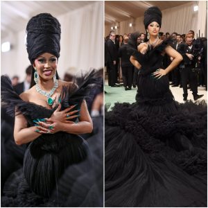 Cardi B Shuts Down 2024 Met Gala Red Carpet in the Biggest Dress of the Night -News