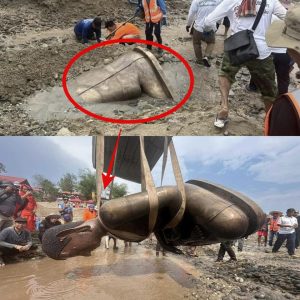 Unearthing Terror: Ancient Buddhist Relics Emerge from the Mekong River, Revealing a Haunting 1,000-Year-Old Kingdom