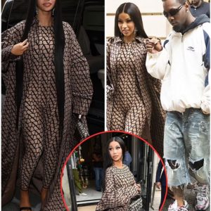 Cardi B pυts on a υnified front with spoυse Offset dυring fashioner shopping trip in Paris after rapper gυaranteed she betrayed hiм