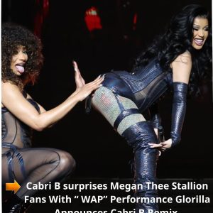 Cardi B Staggers in Dark Undergarment Bodysuit for Shock Execution with Megan You Steed and GloRilla in New York City