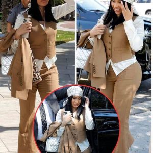 Cardi B diverts Annie Lobby in boho stylish troupe as she leaves court subsequent to battling a man’s claim over the utilization of his tattoo on her mixtape cover