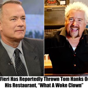 Breaking: Guy Fieri Kicks Woke Tom Hanks Out Of His Restaurant, "He's Creepy And Ungodly"